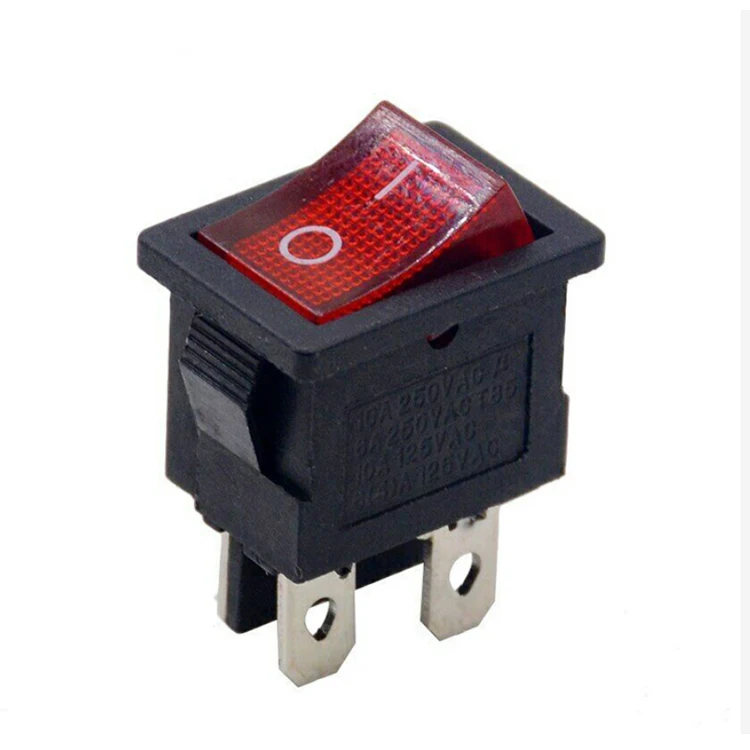 KCD4 DPST ON-OFF 4 Pin Rocker Boat Switch 15A/20A AC 250V/125V