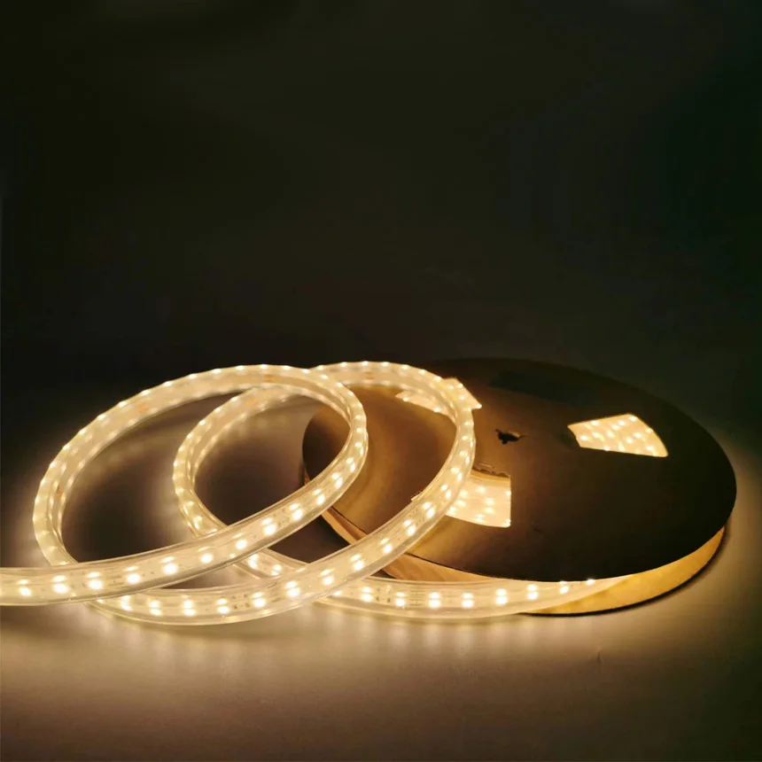 ip68 waterproof different length neon flexible rgb 12v warm white led strip lights