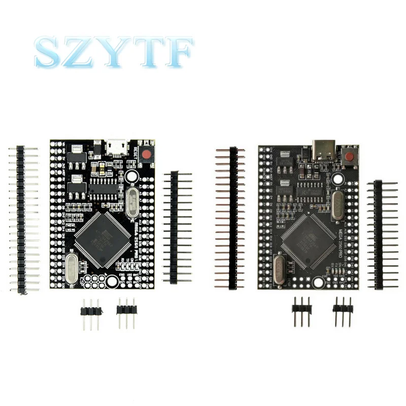 Mega2560 Mega 2560 PRO MINI 5V (Embed) CH340G ATmega2560-16AU MICRO TYPE-C with male pinheaders Compatible for arduino Mega