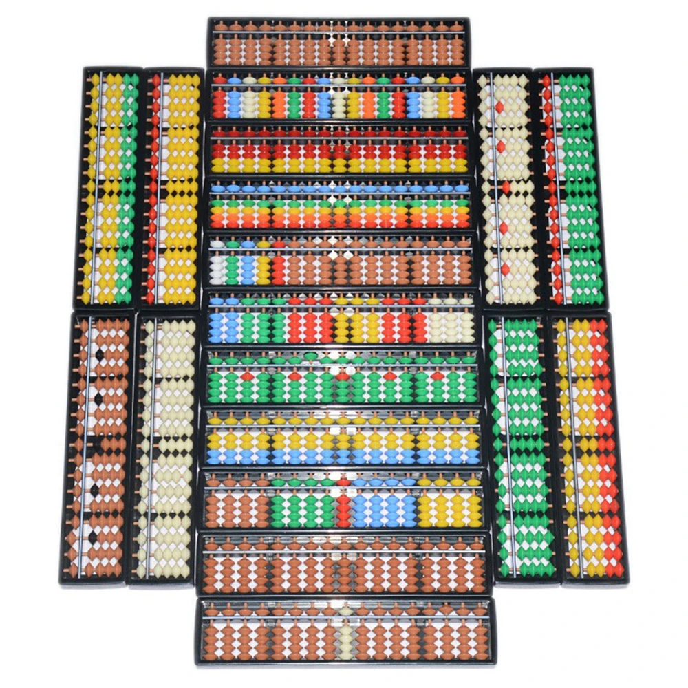 Multi-size student brown plastic cheap prices sale kit manufacturers chinese school toy small soroban abacus tools for kids