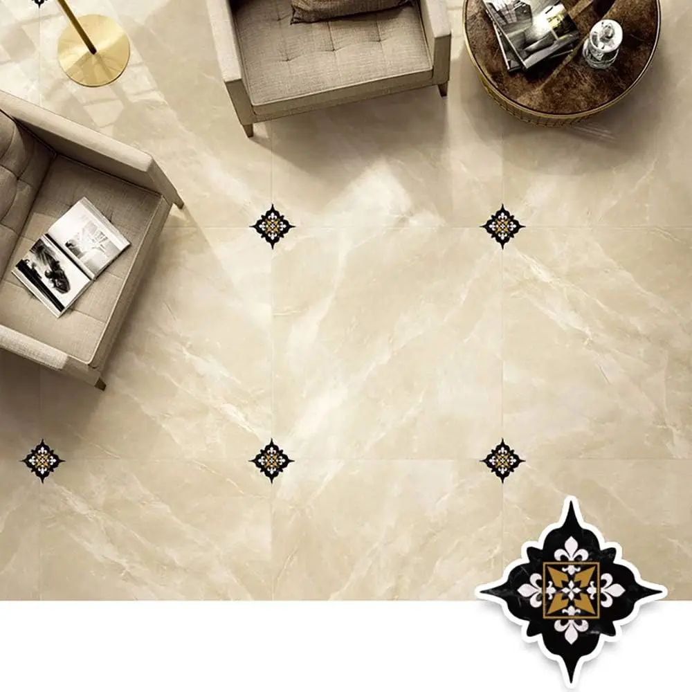 Flooring Sticker Waterproof Vinyl Diagonal Kitchen Decorative Sticker Self Adhesive PVC Ceramic Tile Stickers