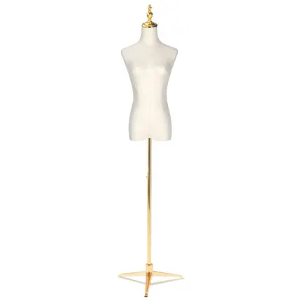 Cheap Dummy Woman Half Body Adjustable Dress Form Tailoring Female Mannequin Cheap Display