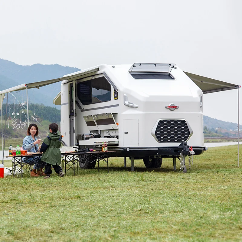 Quality Assurance Chinese Standard Air Bag Suspensions Poptop Camper 4X4 Motorhomes Off Road Caravans for Sale
