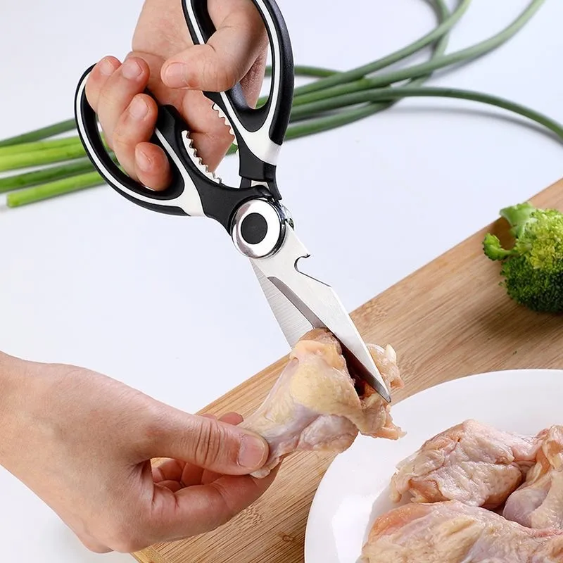 Многофункциональные кухонные ножницы бытовые для костей и мяса многоцелевые Острые Ножницы панды