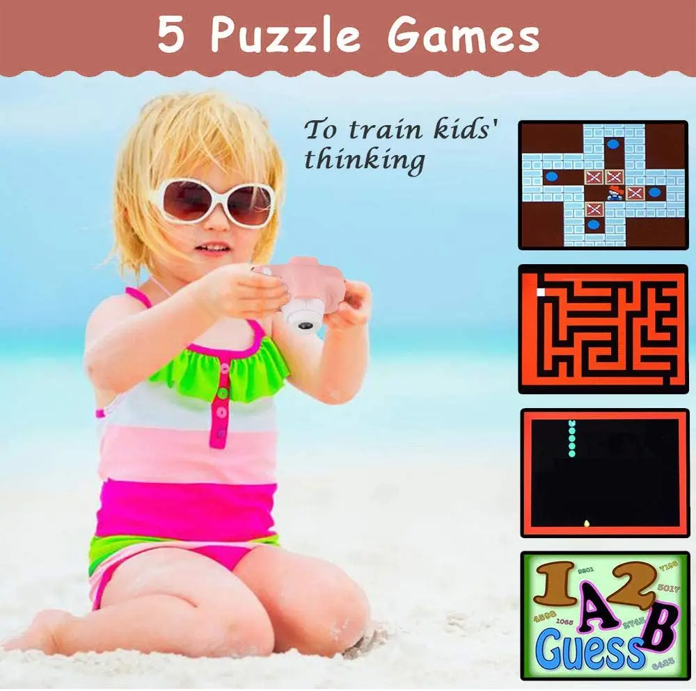  800W HD Pixels 2.0 Inch IPS Screen Child Cameras Digital 1080P Toys Kids