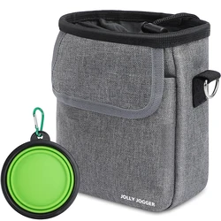 Pet Treat Training Pouch Puppy Fanny Pack Poop Dispenser Dog Walking Waist Bag
