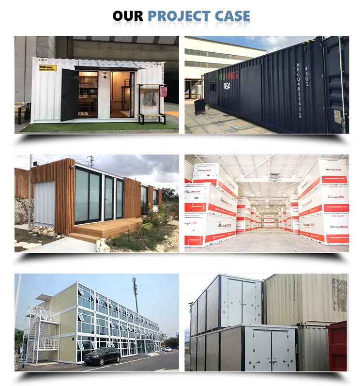 Prefab Storage Cabin Kit Folding Portable Container Warehouse Tiny House Prefabricated Modular Container