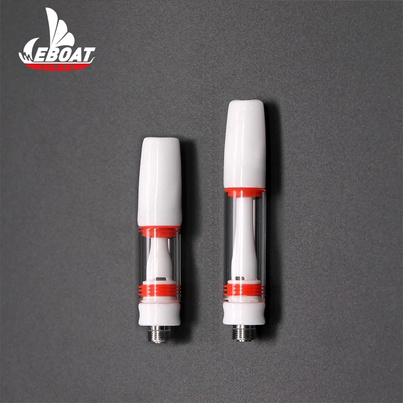 2021 Trend Eboat full ceramic no cotton 510 vap cartridges 1gram  OEM empty vaporizer