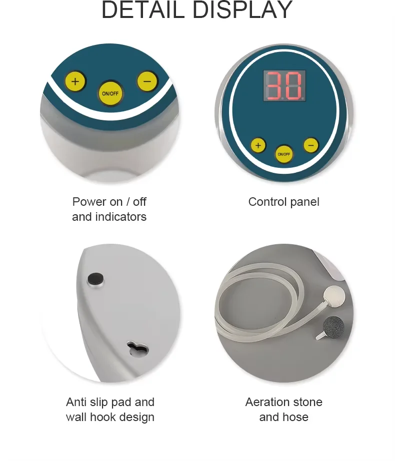 Electric Powered Household Ozone Generator for Washes Vegetables and Fruits