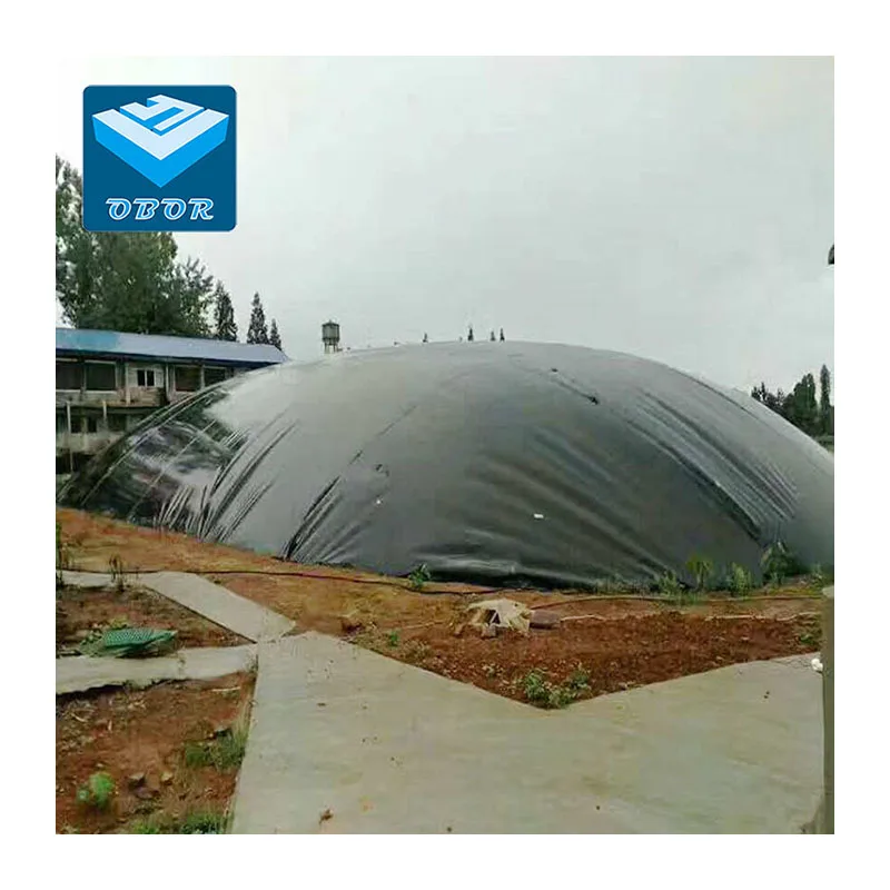 Полиэтилен высокой плотности (HDPE) геомембрана 0 5 мм 1 пластиковая прокладка биогазовый варочный котел аквакультура пруды дамбы