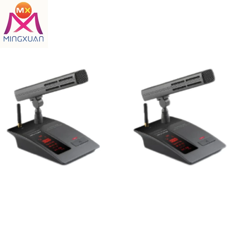 2 channel Microphone Wireless Professional Portable Light Function Transmitter and Receiver