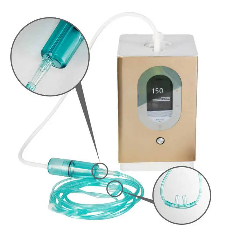 Portable mini 150ml/min hydrogen inhalation machine 2022 new arrives hydrogen gas generator