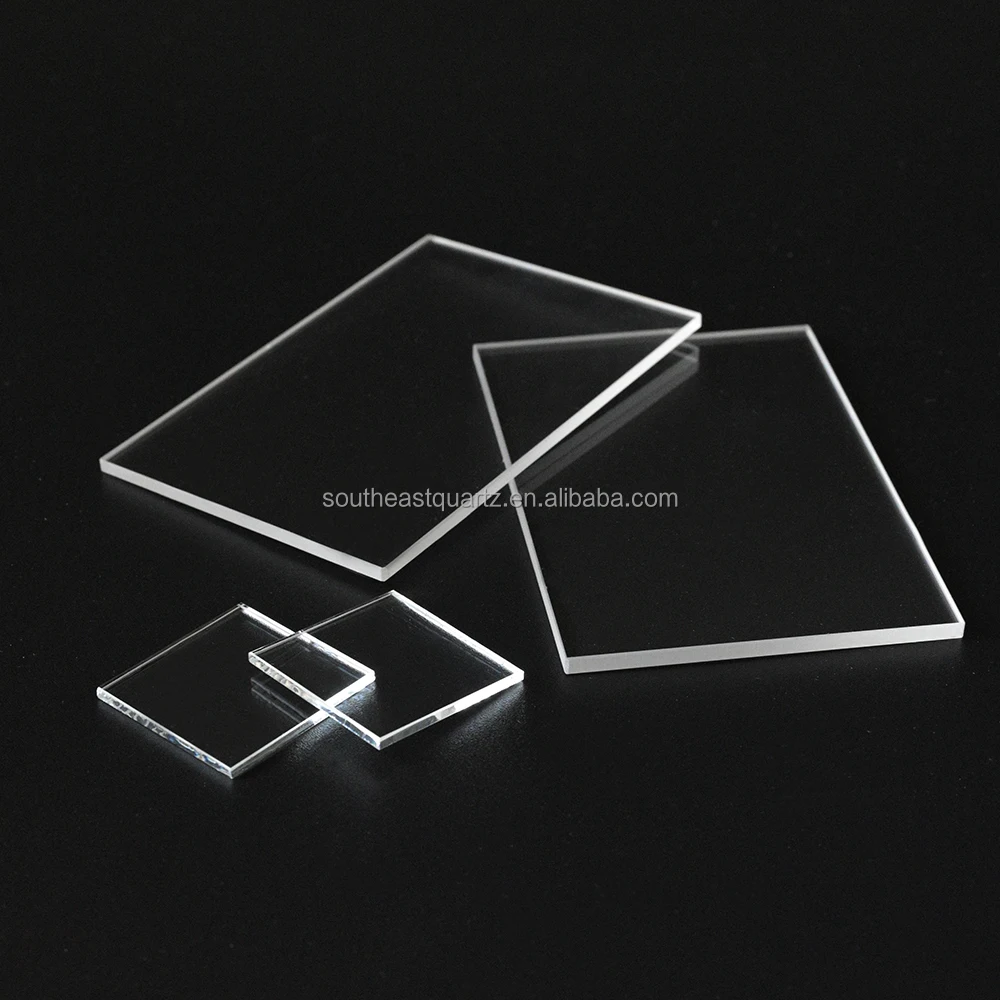 Chinese Factory Sale Laboratory Clear Quartz Cover Slip Microscope Quartz Glass Slides for Lab