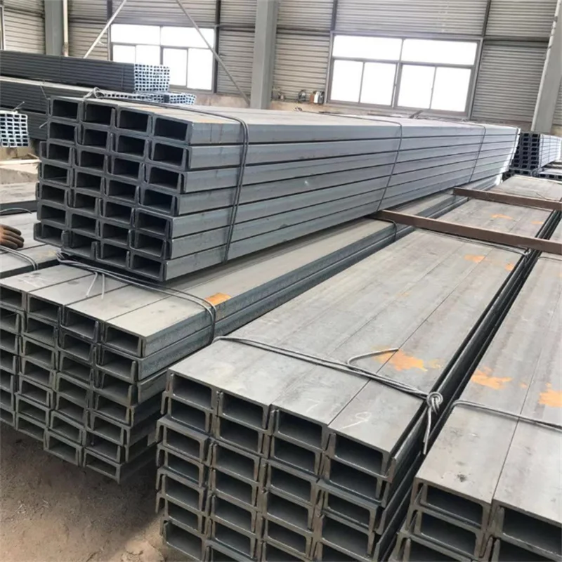 Top Selling 200mm Cold Rolled Sgcc Dx51d Dx52d Galvanized U-shape Steel Channels For Power Transmission