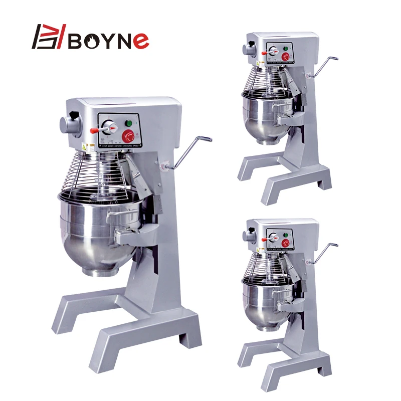 Планетарный смеситель B20, коммерческая кухня для выпечки, хлебобулочное оборудование из Гуанчжоу, поставщик кухни Boyne