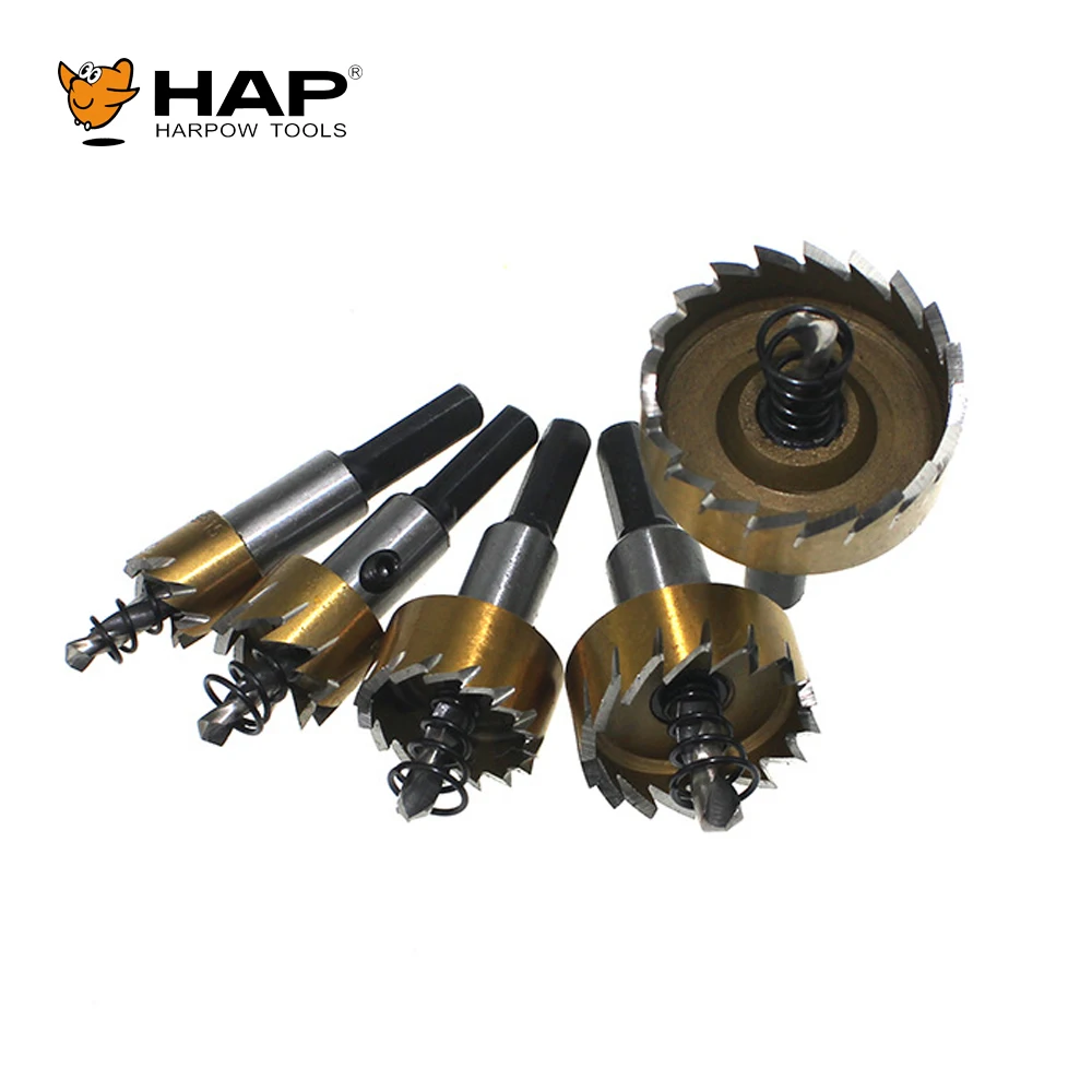 Hardware Tool Hole Saw Cutter Cast Iron Metal Drilling HSS Hole Saw Core Drill Bit with Drilling Depth 3mm