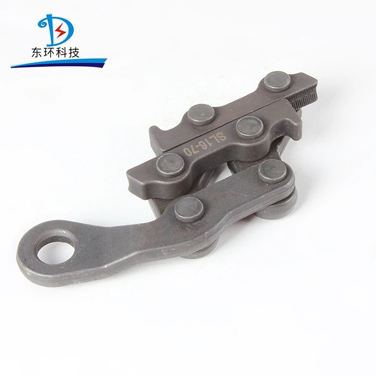 Hand Puller Come along Clamp GJ50-150 Parallel Earth Wire Rope Grip Cable Clamp