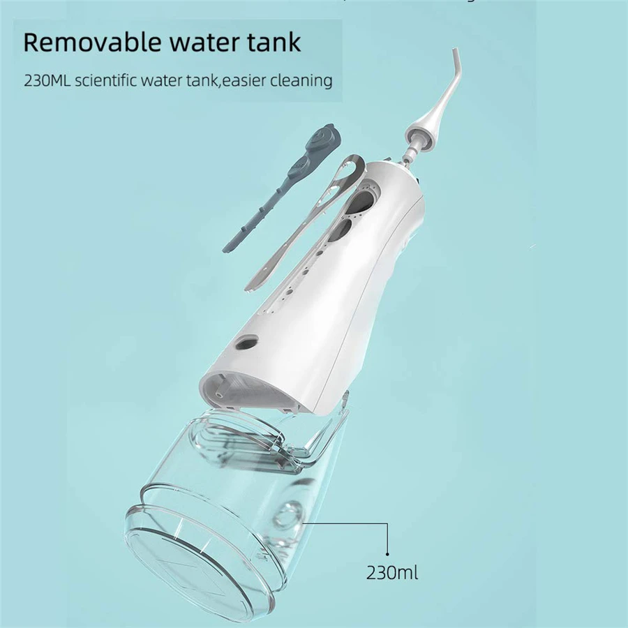 Tooth Cleaner Cordless Water Flosser High Pulse Portable Oral Irrigator Water Flossers