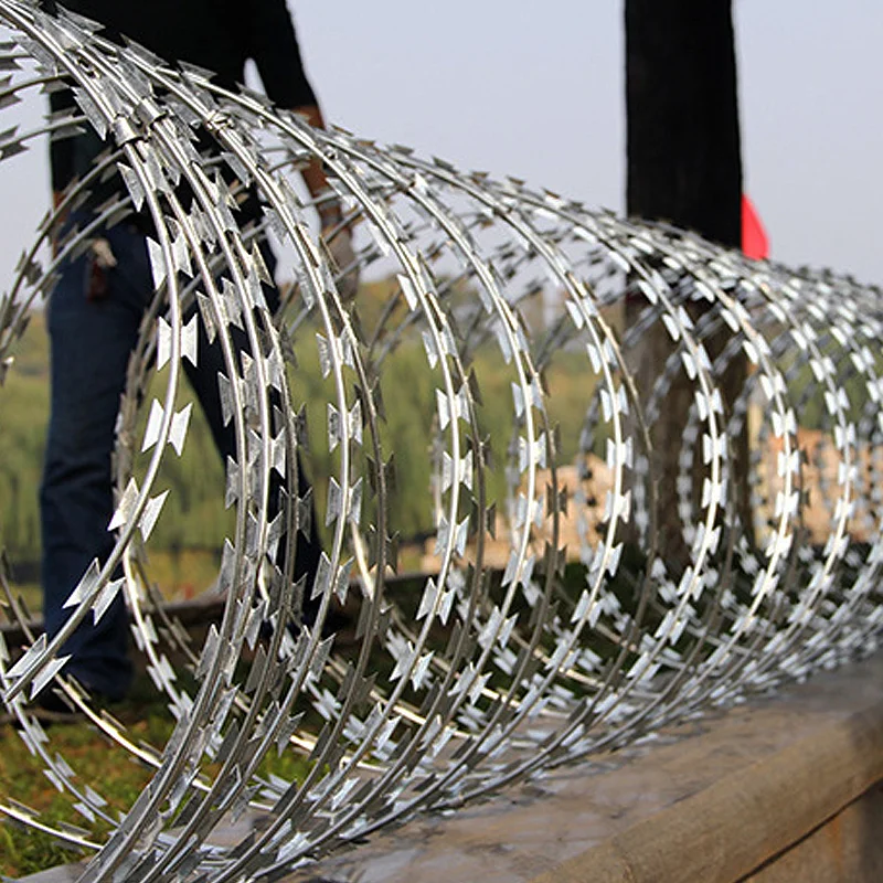 16G galvanized wire barbed fencing 100m, 250m 500m 1.6mm barbed wire fence price per roll made in china