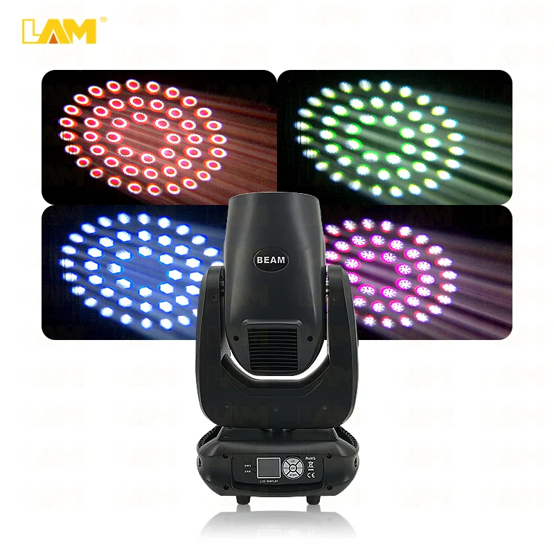 Hot Sale 271W Beam Moving Head Light Lamp Type Rainbow Effect 290 Double Prisms Auto Zoom Beam Wash Moving Head Disco Lights