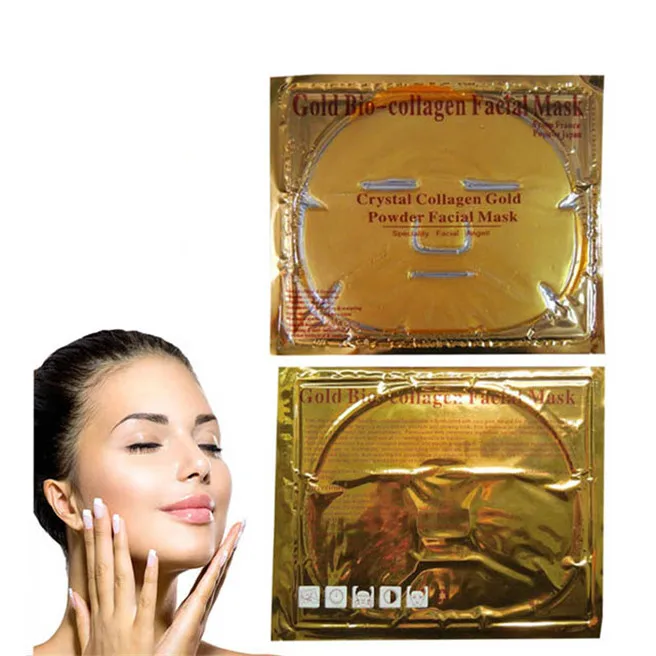 Top Selling Factory Price 24K Golden Collagen Anti Aging oem facial mask sheet