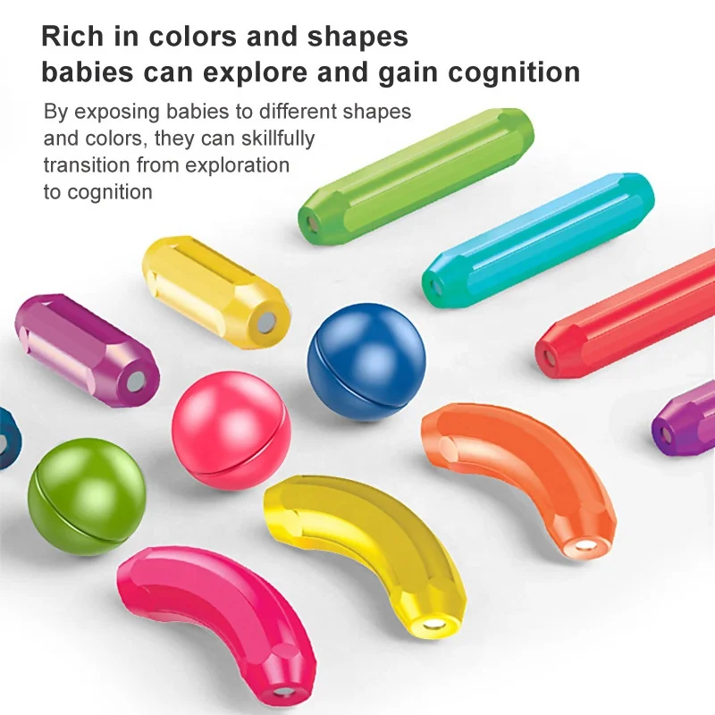 Children Toys Magnetic Stick Educational Toys Early Childhood Education Intelligence Variable Shape Assembling Magnetic Blocks