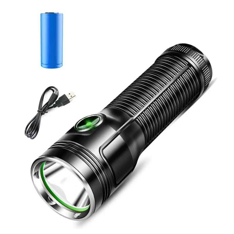 20W LED High Power super bright 2000 high lumens Rechargeable mini Tactical aluminum led flashlight with  5 modes