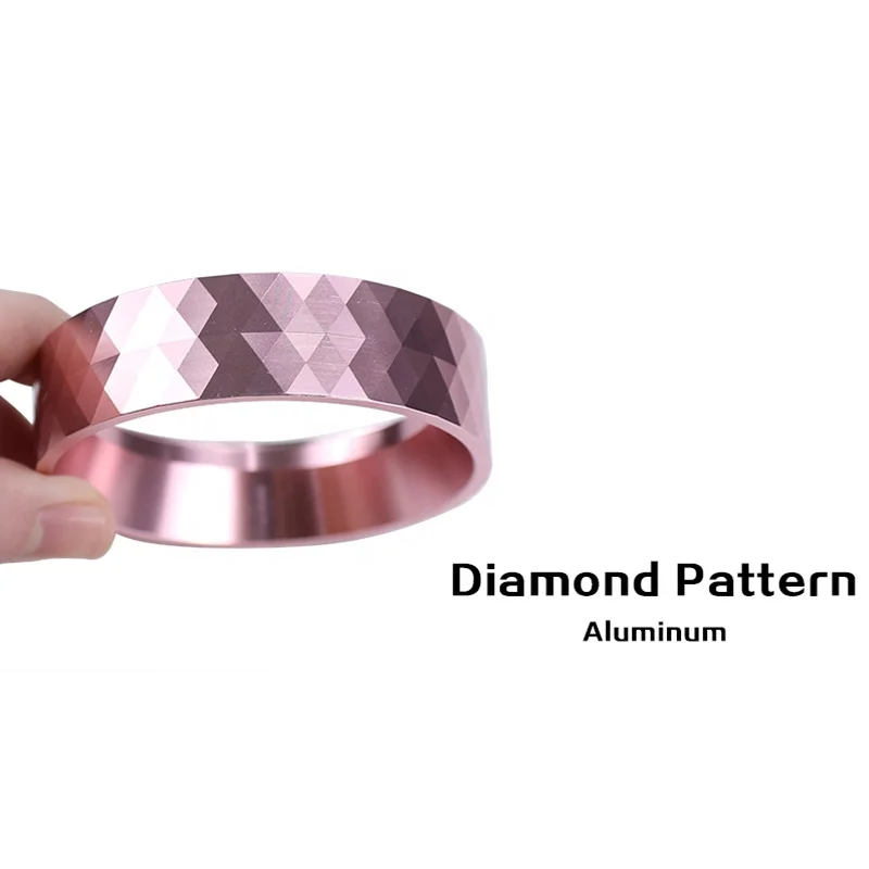 Customized Multi-Color Pink Gray Black Coffee Tools Machine Accessories 51Mm 53Mm Espresso Magnetic Dosing Ring