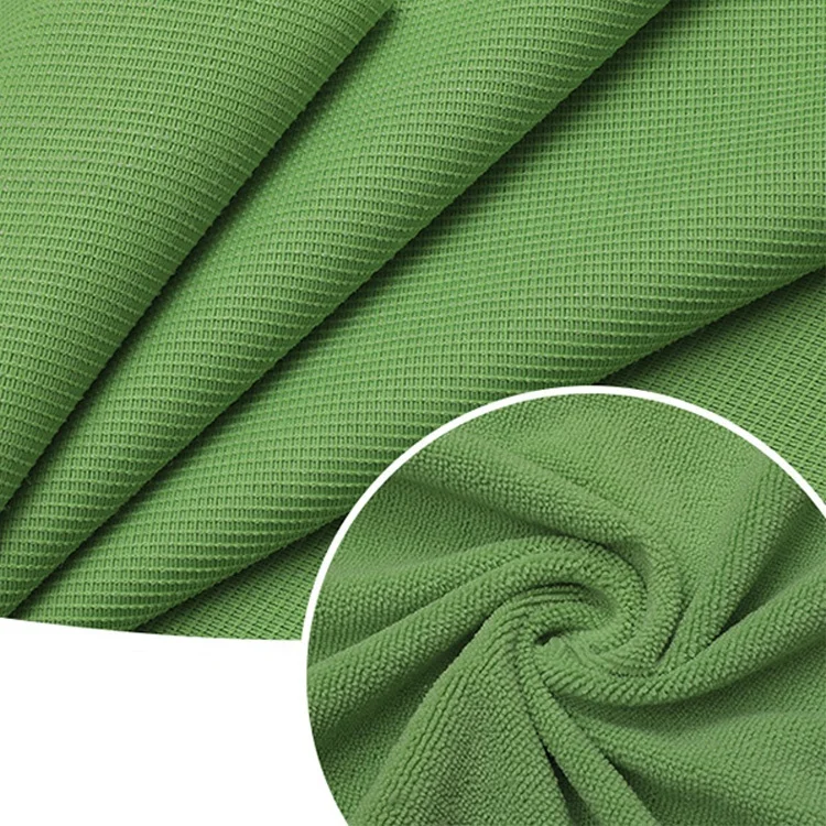 Wholesale Multi Color Choice Thick Microfiber Terry Towel Cloth Fabric For Car Cleaning