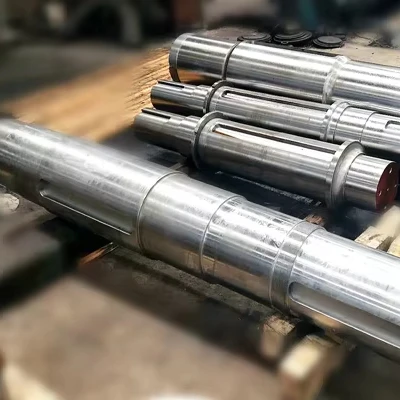 Extra large large modulus long shaft wind turbine main shaft custom processing