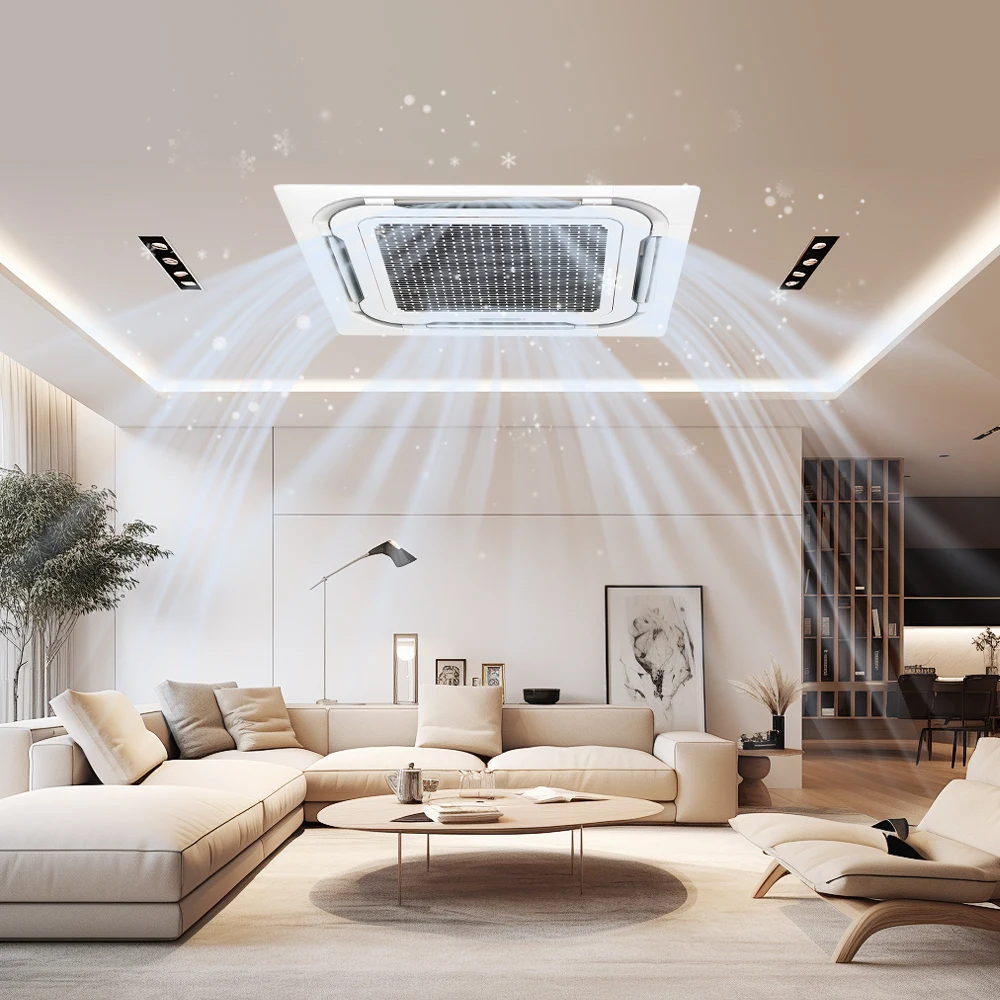 SP-MCR-42CR1 Fixed Frequency Ceiling Air Conditioner Cassette Air Conditioner System High Quality 42000BTU Cassette Cooling Only