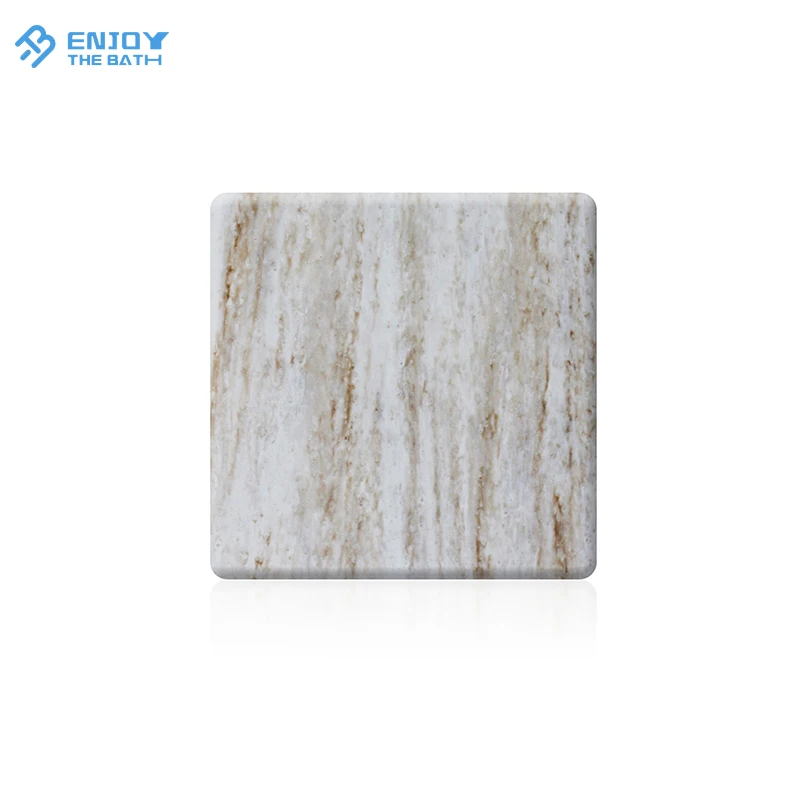 ETB texture acrylic solid surface artificial stone sheet solid surface special design