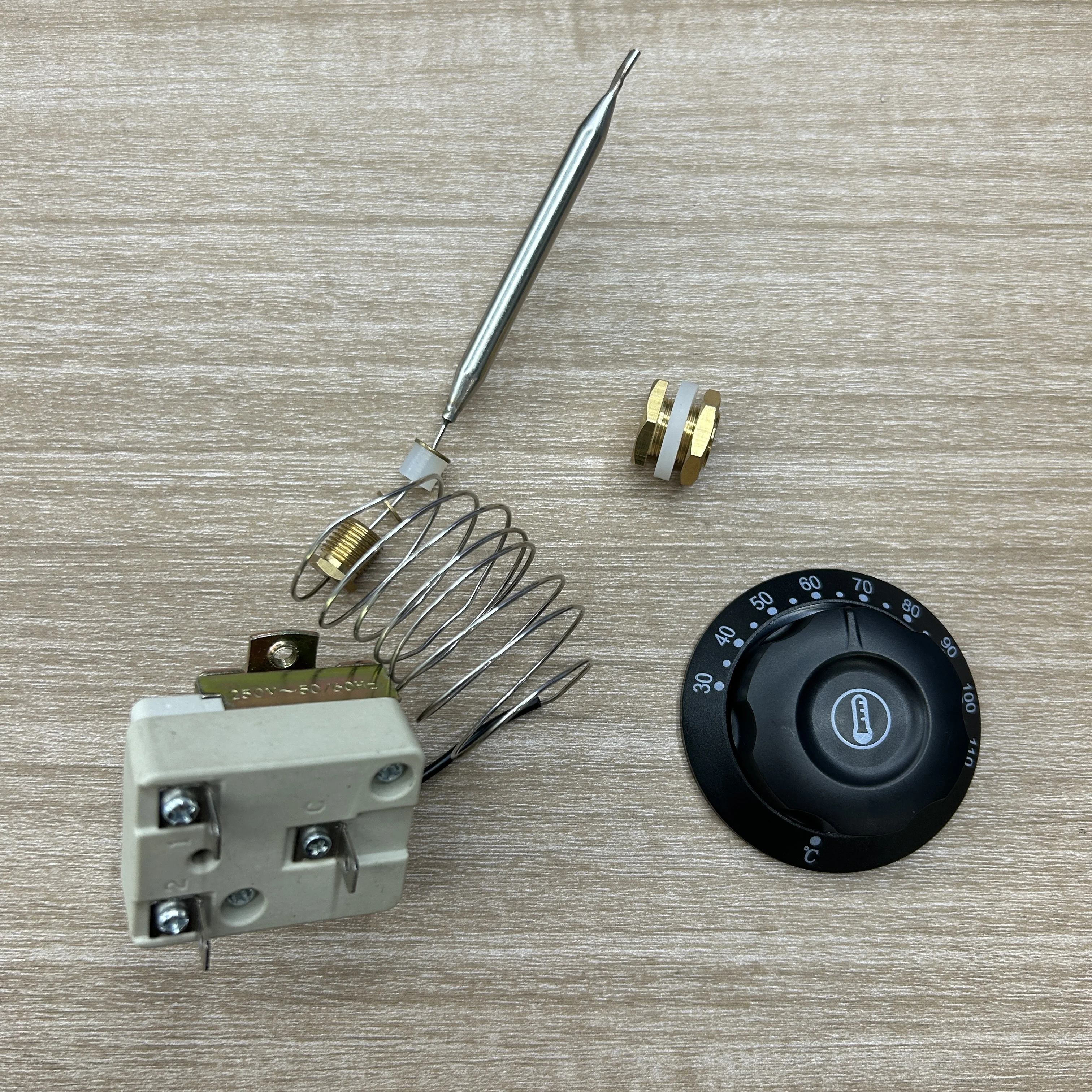 Hullo WYA Water Heater Temperature Control WYA  Liquid Expansion Capillary Thermostat with Screw for Fryer Machine