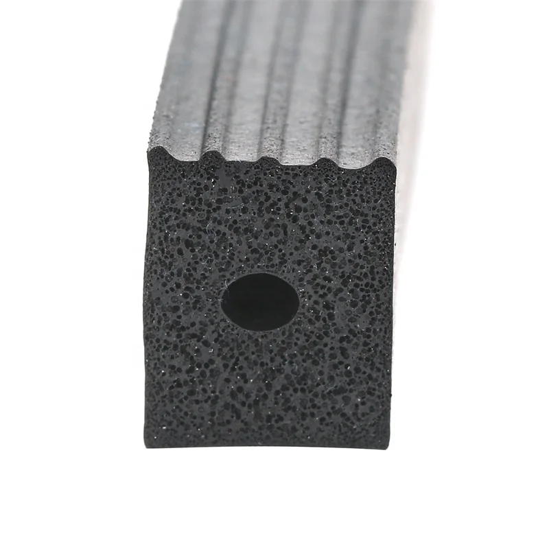 XHC Weather Resistant Square Rubber Gasket Dustproof Rubber  Extruded EPDM natural rubber foam squeeze extrusion