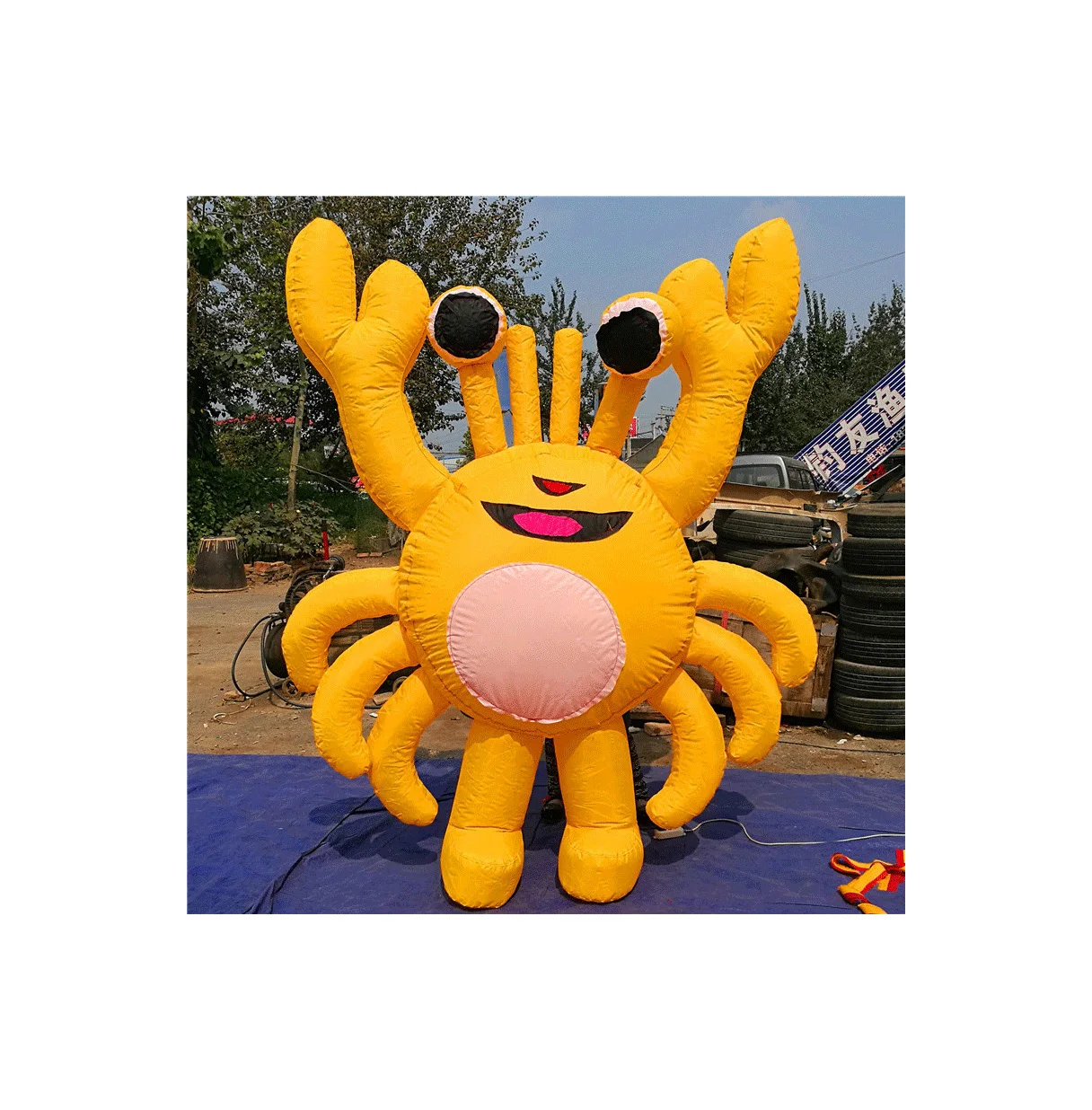 BOYI Decoration Advertising Crab inflate Air Costume crab costume