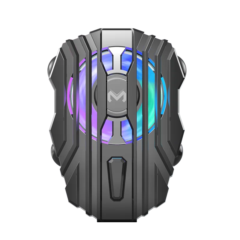 MEMO FL0 Phone cooler Pad for PUBG Fortnite and Call of Duty Mobile Game with LED light for Iphone Samsung and Huawei