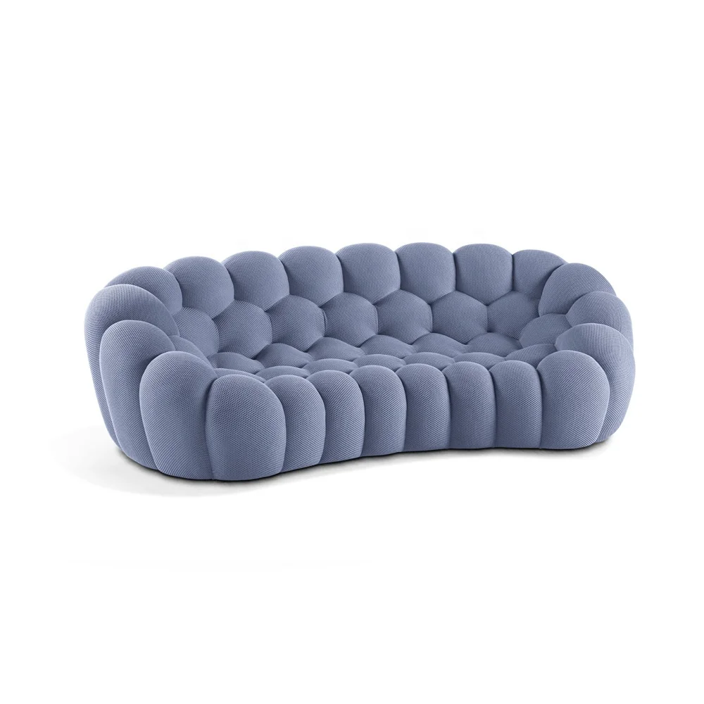 Customized Italian Design Bubble Couch Modern Living Room Furniture Colorful Fabric