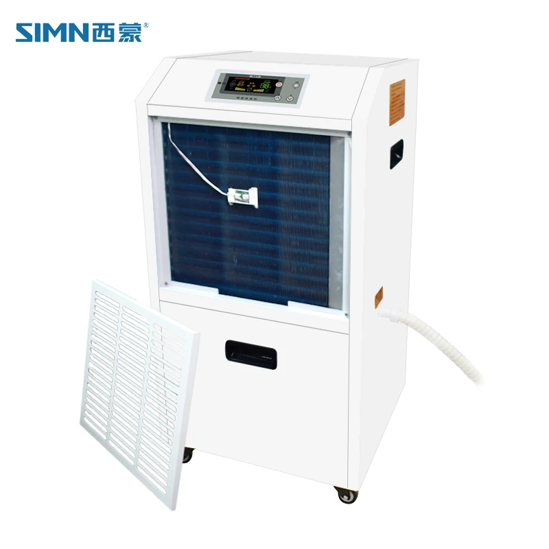 Hot Sale 168L/D Portable Air Dehumidifier Wheels Handle Home Industrial Commercial Use 220V New Condition Growrooms Basements