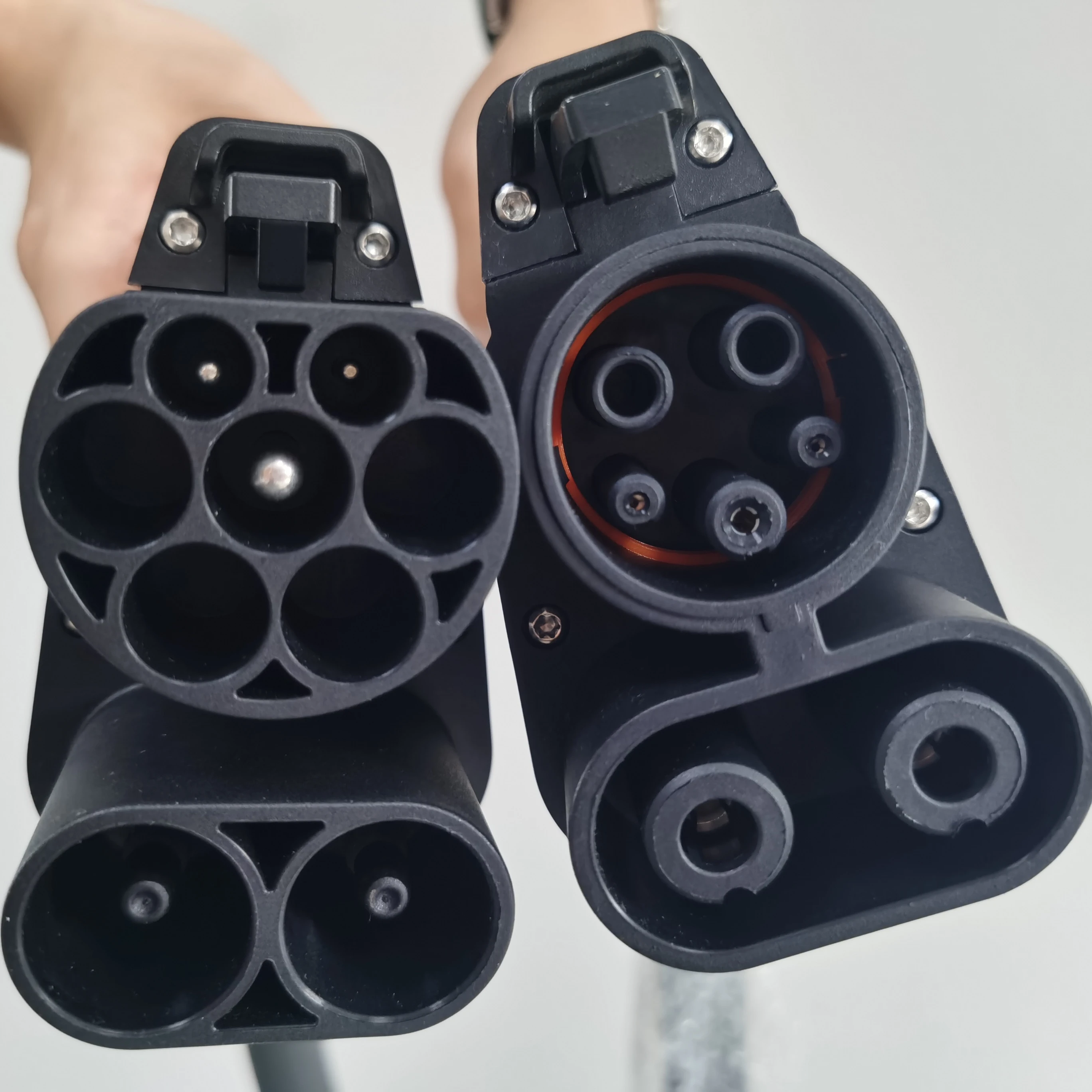 Зарядка постоянного тока CCS Combo 2 к CCS Combo 1 адаптер 150A для электрического автомобиля