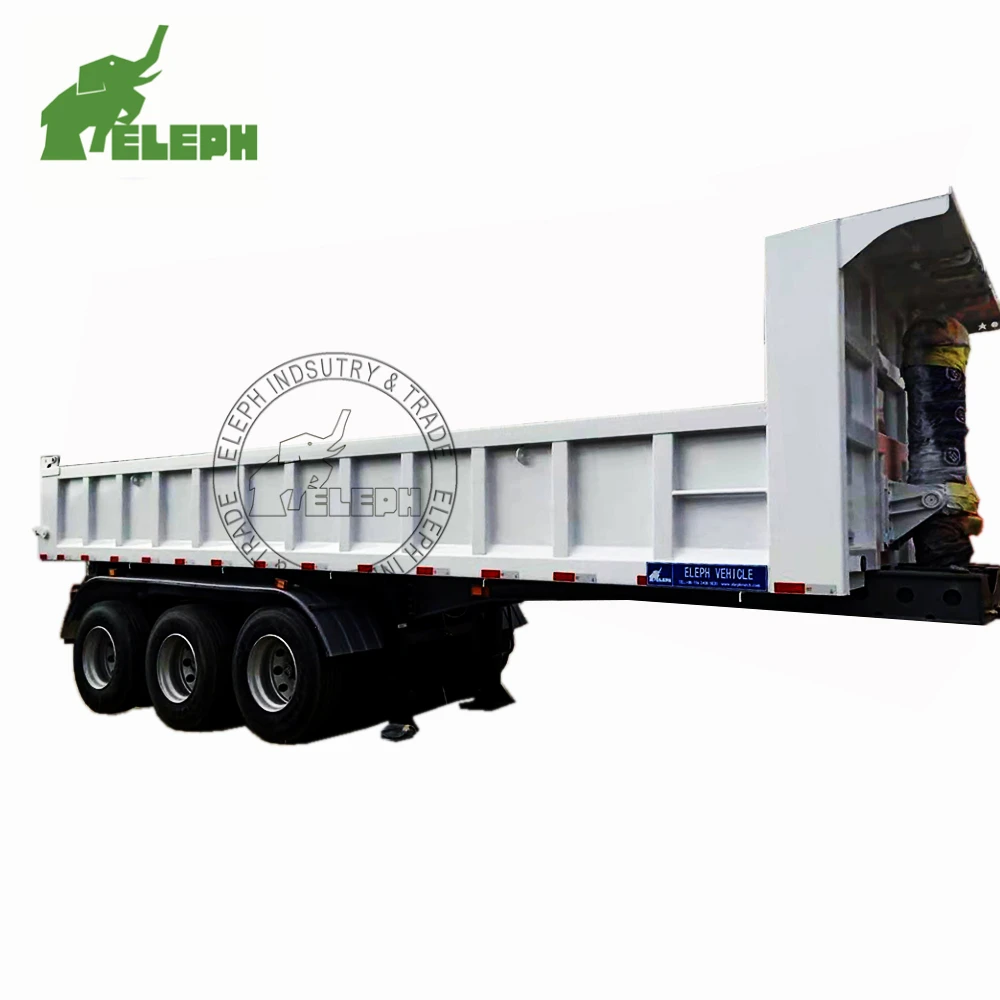 3 Axle 25m3 Dumps Tipper Semi Trailer for sale