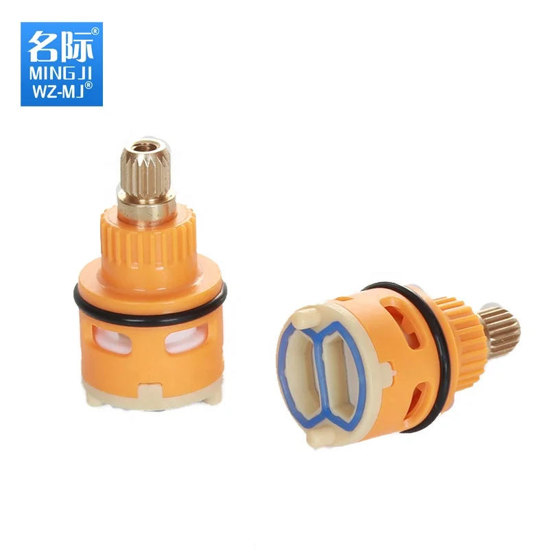 WZ-MJ 22mm 2way Brass Lever Diverter  Faucet Ceramic Cartridge