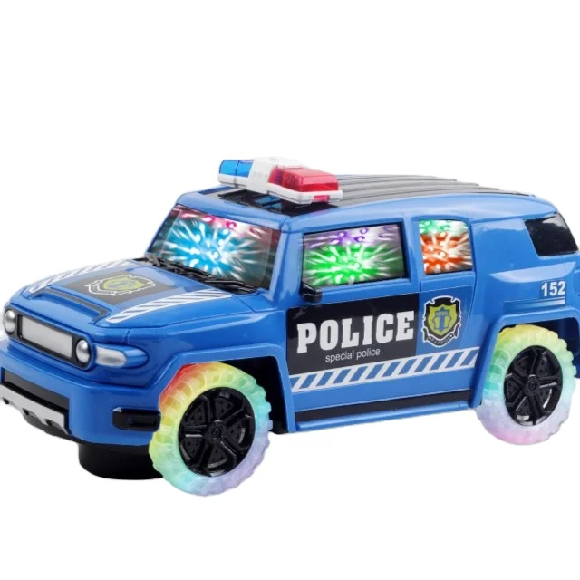 Hot selling Universal toy car vehicle simulation Toyota toy car 3D light wheel color light