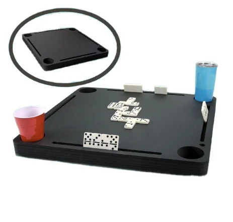 Polar whale floating dominoes table deluxe tray mahjong table in pool beach water party sport game waterproof floating tables