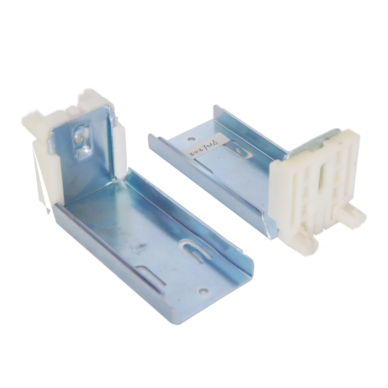 Adjustable plug-in socket Adjustable Plastic Hardware Back Cover Rear Mounting Bracket for Ball Bearing Drawer Slides