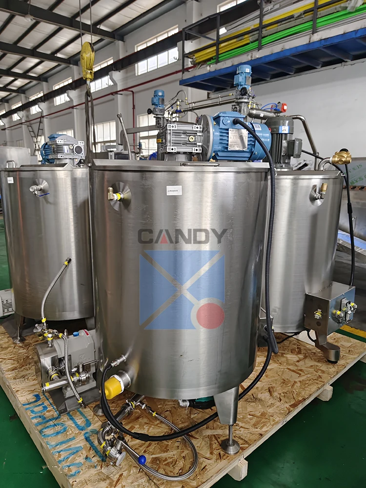 Auto QQ soft Candy Making Machine Large Gummy Candy Production Line