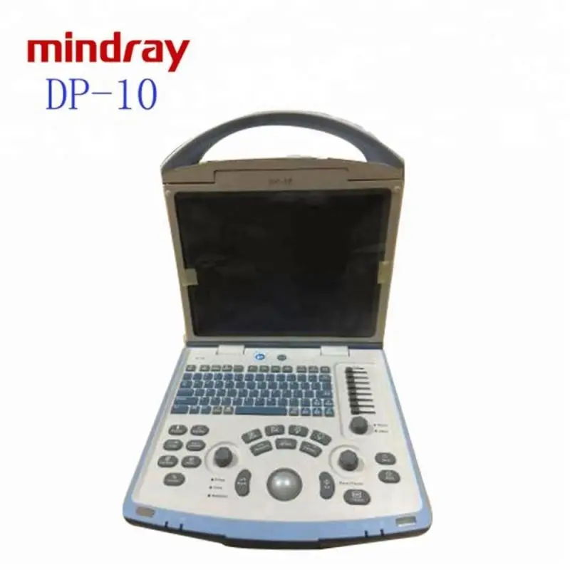 Mindray portable ultrasound machine DP-10 THI and 8-TGC assuring accurate image control