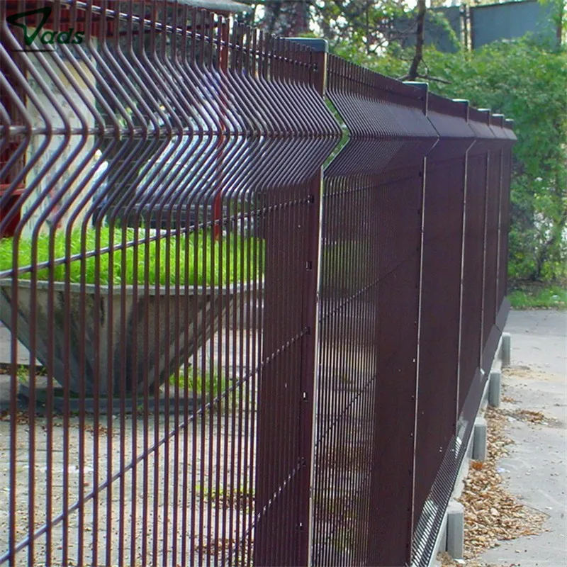 Sustainable ECO Friendly Welded Wire Mesh Fence Panel for Garden Farm Ranch 3D Curvy Galvanized Welded Wire Mesh Fenc