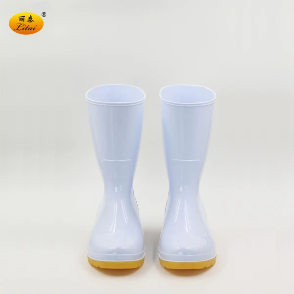 waterproof cheap High quality pvc rain work wellington gum boot rubber factory for adults man construction