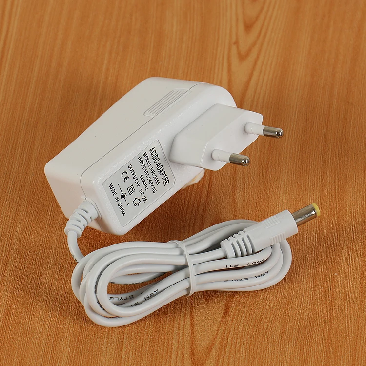 12V1A white wall adaptor ac/dc 12V EU switching adapter for set-top box White 12V 1A Adapter 12w