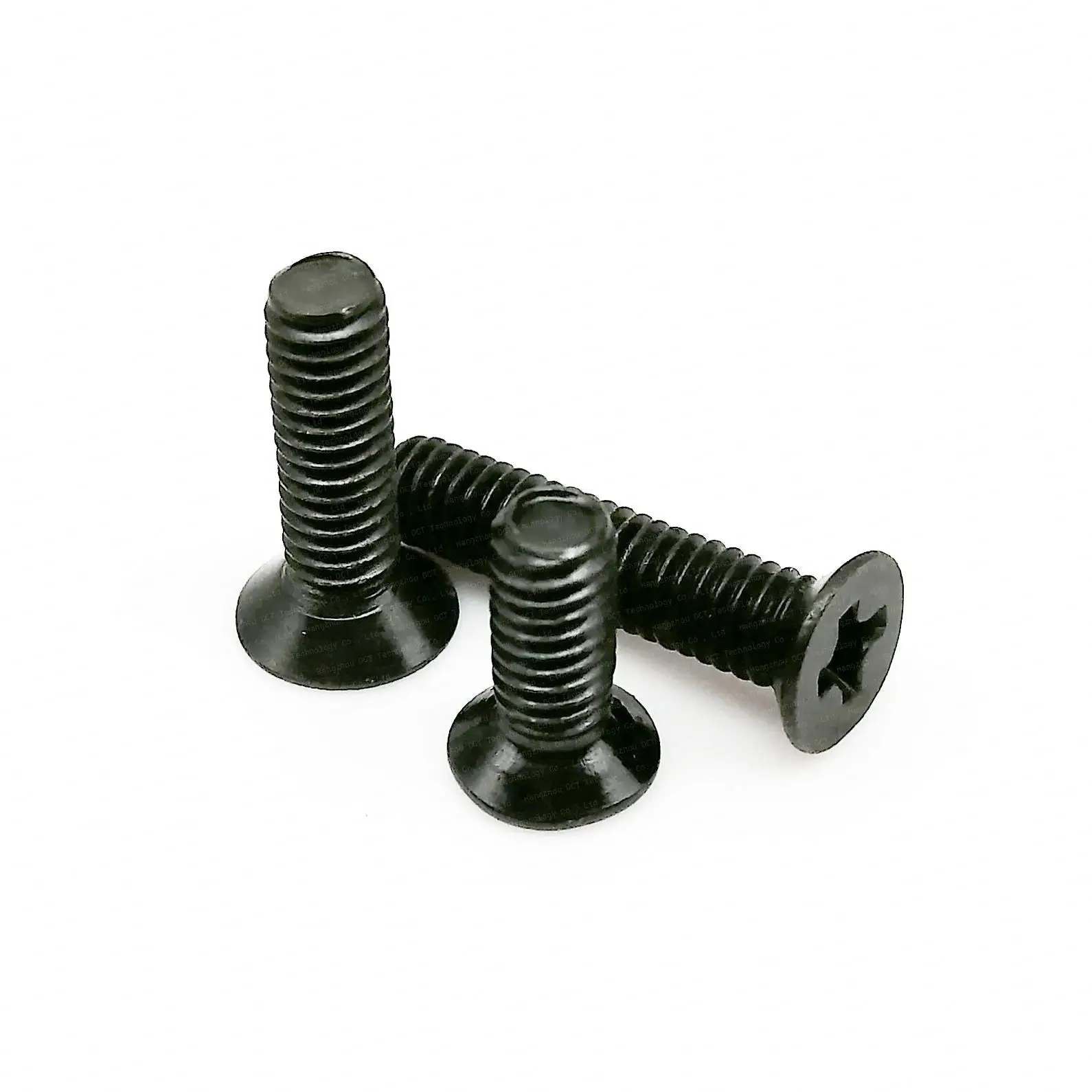 SDPSI DCT M1 M1.2 M1.4 M1.6 M2 M2.5 M3 M3.5 M4 GB819 Mini Small Black Carbon Steel Cross Phillips Flat Countersunk Head Screw